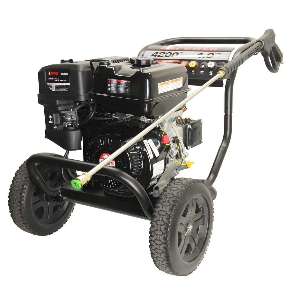 A-ipower 4200 Psi 4.0 Gpm Powered Cold Water Gas Pressure Washer 