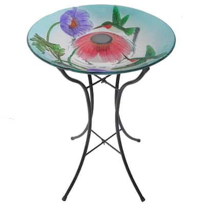 Glass - Bird Baths - Bird & Wildlife Supplies - The Home Depot