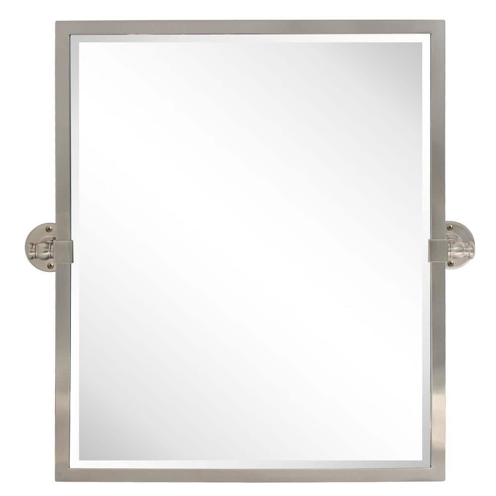 TEHOME Blakley 20 In. W X 24 In. H Rectangular Stainless Steel Framed ...