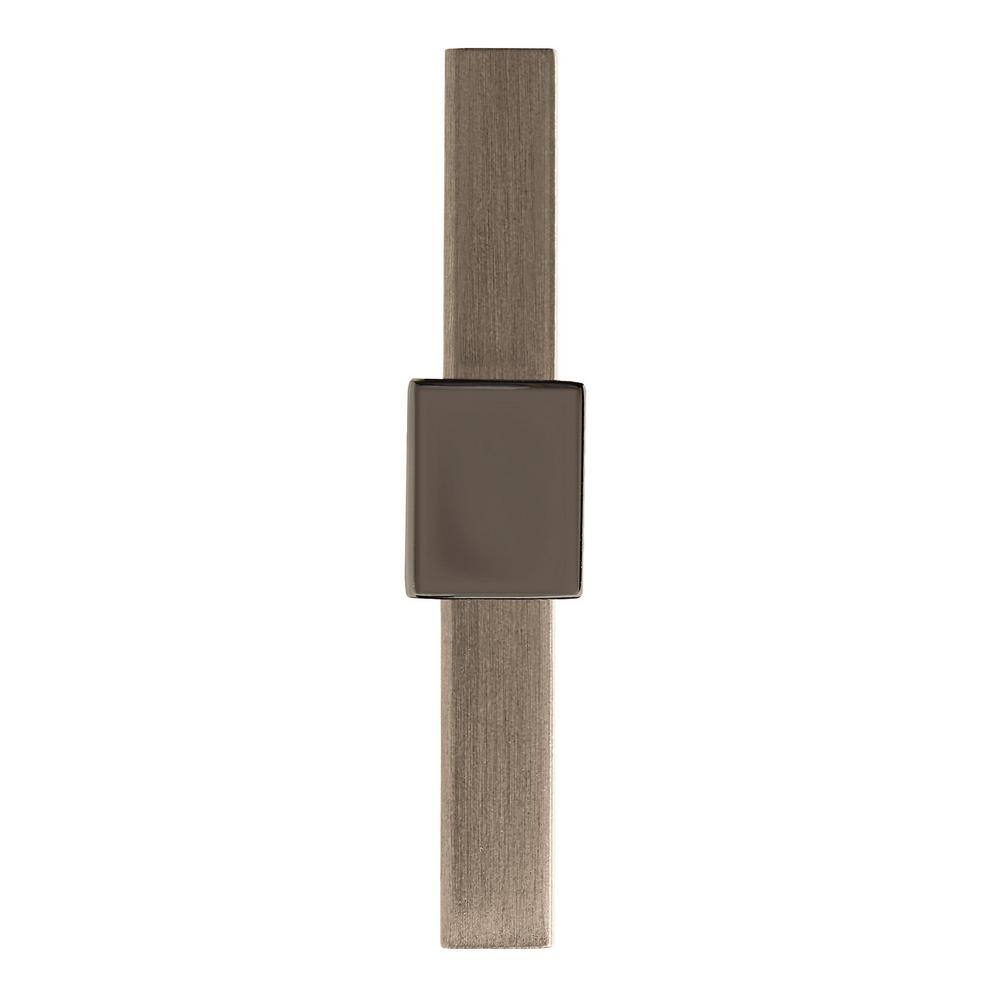 2.38 Inch Brushed Nickel T-Handle Cabinet Knob