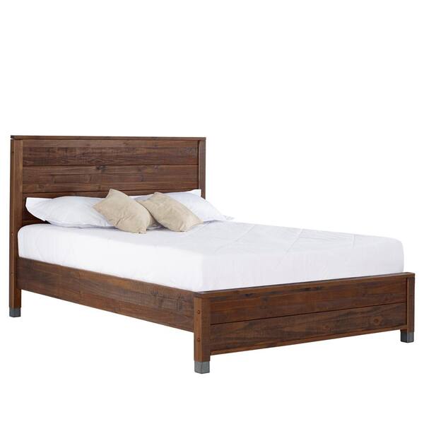 King Size Wood Panel Bed Frame - Presby White Queen Panel Bed With Storage King Size Wood Panel Bed Frame - Presby White Queen Panel Bed With Storage