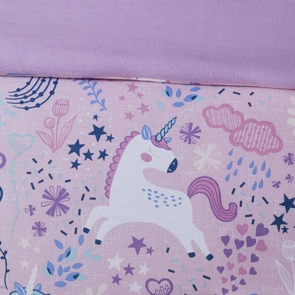 Lola Unicorn Cotton Comforter Set