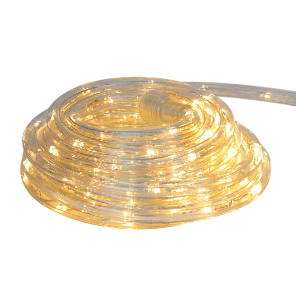 18 ft Warm White LED Outdoor Rope Lights