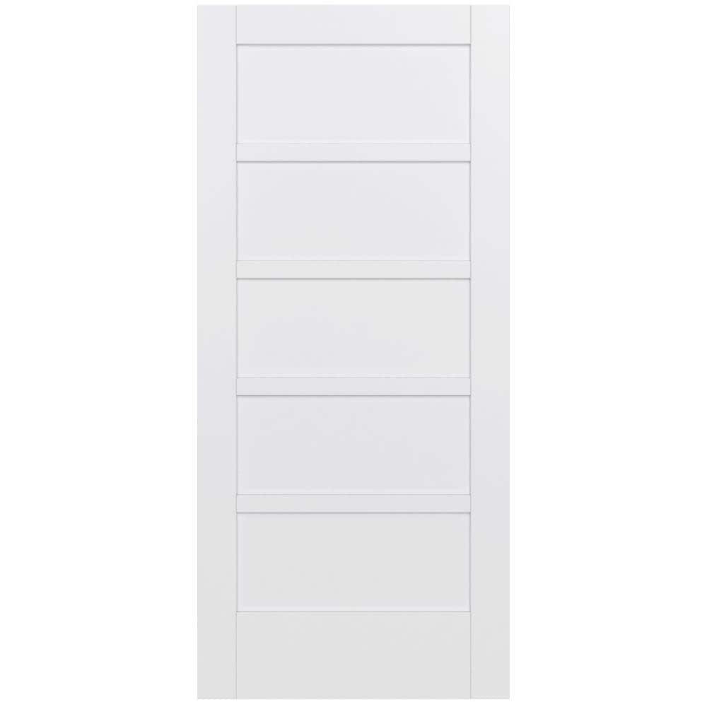 36 in. x 80 in. MODA Primed PMP1055 Solid Core Wood Interior Door Slab price history on PriceWatchPro