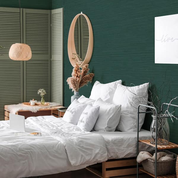 Buy Eurotex Dark Green Peel  Stick Removable Decorative Wallpaper 045 m x  6 m EWS94526m Online at Best Prices in India  JioMart