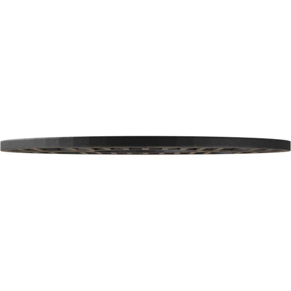 22-Inch Antiqued Pale Gold PVC Pierced Ceiling Medallion