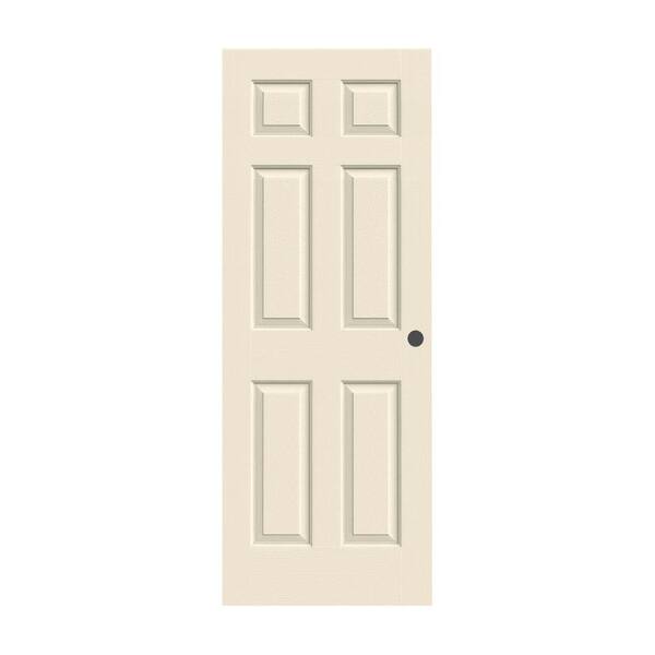 JELD-WEN 24 in. x 78 in. Colonist Primed Textured Molded Composite MDF Interior Door Slab