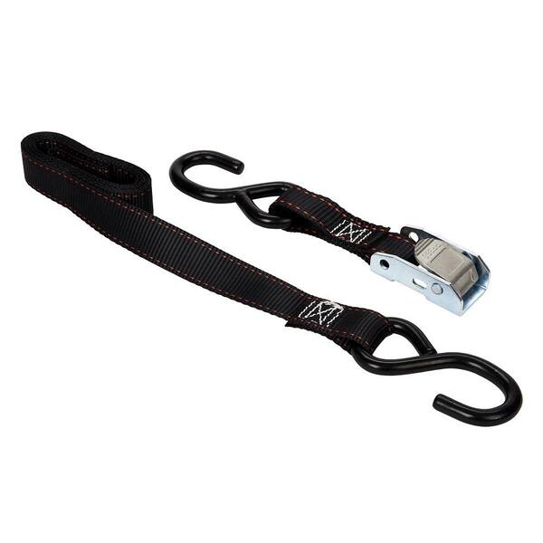 thumbnail image 2 of Bison Gear 13 Ft Heavy Duty Cam Buckle Tie-Down Straps - 1,100 LB Breaking Strength (2-Pack) 2 of 6