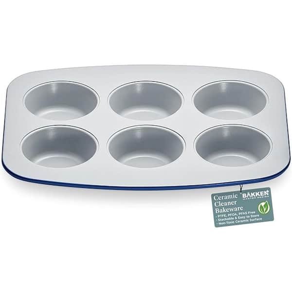 6-Cup Cake/Muffin Pan Set -Blue