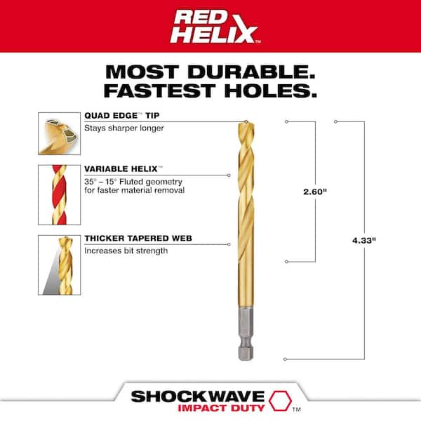 Black Oxide Drill Bits, 135 Split Point, 3/8 x 5-In. - Sarasota, FL - Your  Farm & Garden