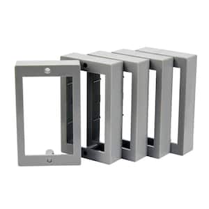 1-Gang 3/4 in. Electrical Receptacle Box Extension Ring 5-Pack