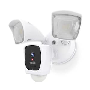 Wired Floodlight Camera - Smart Security Camera, 2500 Lumens, HD Works with Alexa & Google