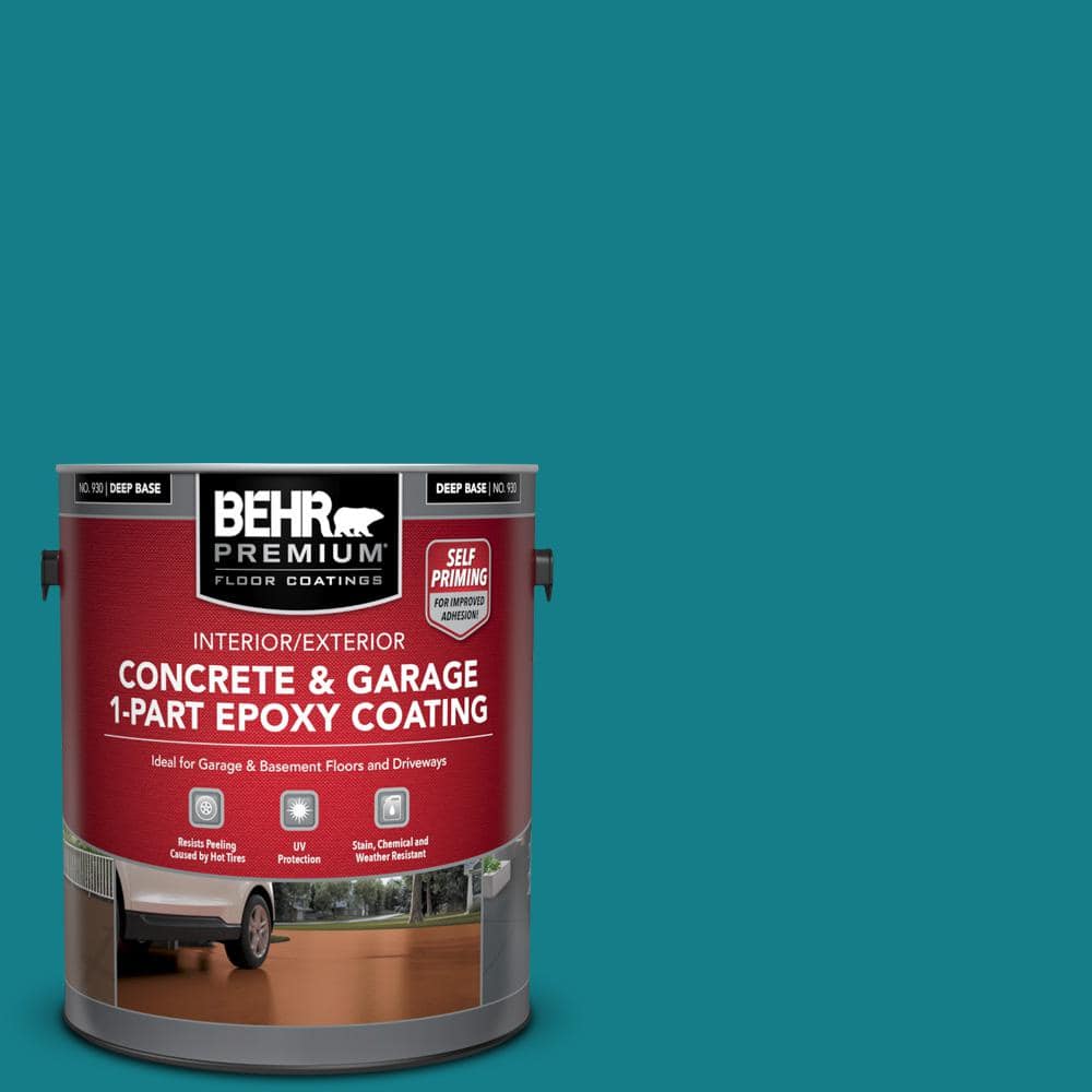 BEHR PREMIUM 1 gal. PPU1301 Caribe SelfPriming 1Part Epoxy Satin