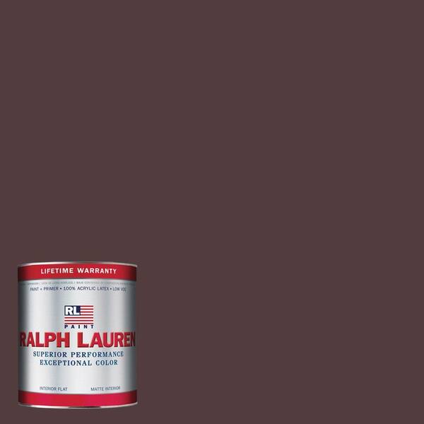 Ralph Lauren 1-qt. Bengal Ruby Flat Interior Paint