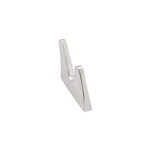 3-3/8 in. (85 mm) Brushed Nickel Contemporary Wall Mount Hook