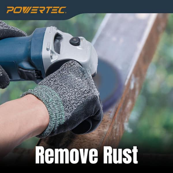 3 In. 40 Grit Twist-Lock Abrasive Discs 5 Pc - Foto 10