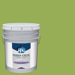 Color Seal 5 gal. PPG1222-6 Asparagus Satin Interior/Exterior Concrete Stain