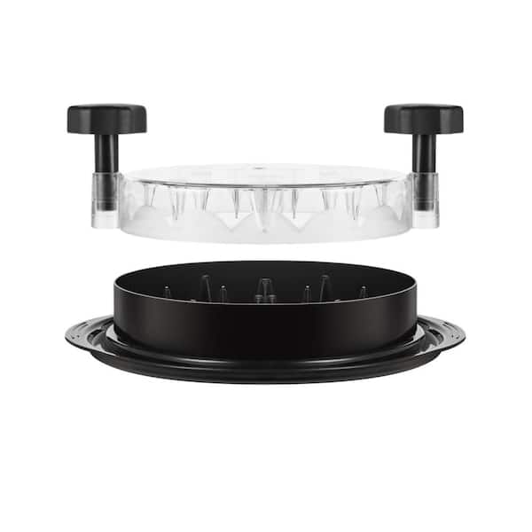 Meat Shredder with Strong Anti-Slip Base, Ergonomic Handle for Kitchen, Pork, Beef and Chicken, Black (1-Pack)