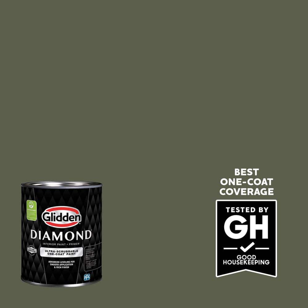 1 qt. PPG1127-7 Fresh Basil Semi-Gloss Interior Paint with Primer price history on PriceWatchPro