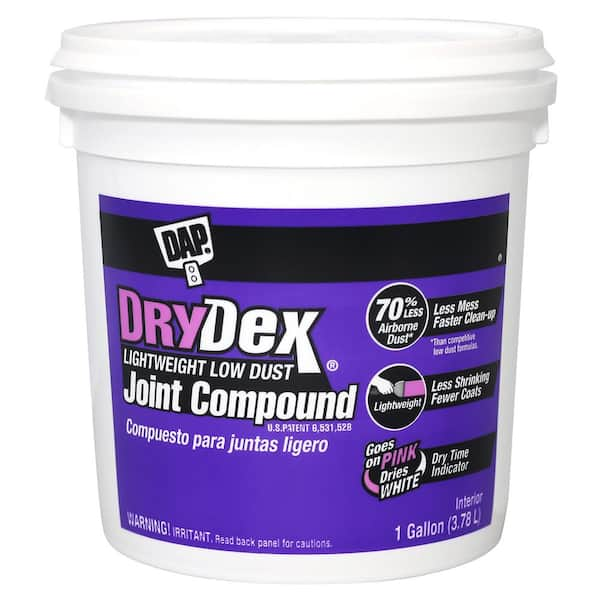 DAP Goes on Pink High Performance Interior Joint Compound 1 Gal. Dries White