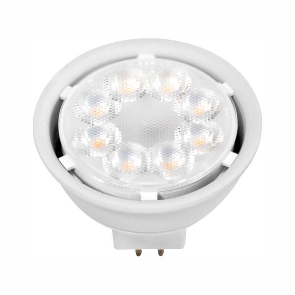 Euri Lighting 50W Equivalent Cool White (5000K) MR16 Dimmable MCOB LED Flood Light Bulb
