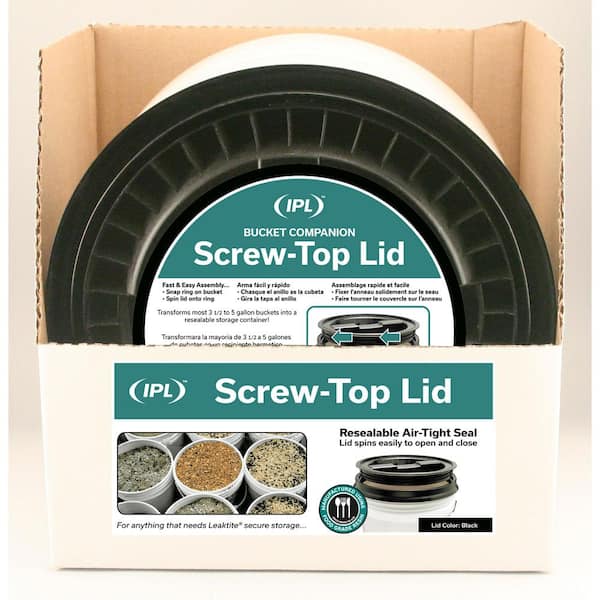 Leaktite 5-gal. Screw Top Lid 5GAMMA6 - The Home Depot Leaktite 5-gal. Screw Top Lid 5GAMMA6 - The Home Depot