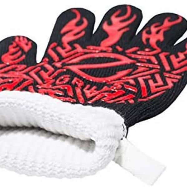 Z GRILLS BBQ Grill Gloves 1472°F Oven Gloves Heat Resistant, Universal Size  for Barbecue, Baking, Frying, Welding, Cutting ACC-HRBGR - The Home Depot
