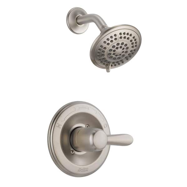 Delta Lahara 1-Handle 1-Spray Shower Faucet Trim Kit in Stainless (Valve Not Included)