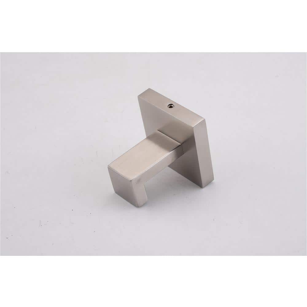 Brushed Nickel 4-Piece Bathroom Hardware Set with Towel Bar