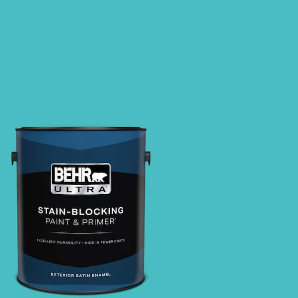 BEHR ULTRA 1 gal. Home Decorators Collection #HDC-WR14-6 North Wind Satin Enamel Exterior Paint & Primer