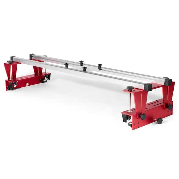 Router Sled 64 in. Portable and Adjustable Slab Flattening Jig DIY Woodworking Router Sled 0 Amp Plasma Cutter