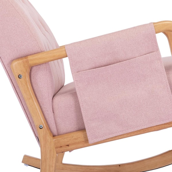 PINK ROCKING CHAIR WITH FOOT REST!*** - baby & kid stuff - by owner -  household sale - craigslist