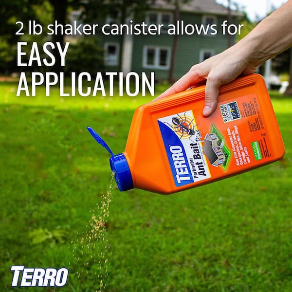 TERRO 2 lb. Home Perimeter Ant Killer Granules T2600 - The Home Depot