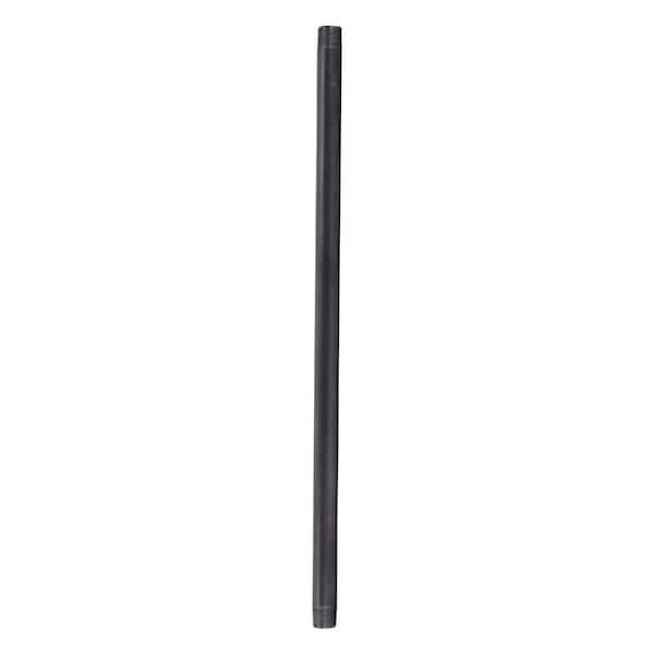 STZ 3/4 in. x 5 ft. Black Steel Sch. 40 Cut Pipe