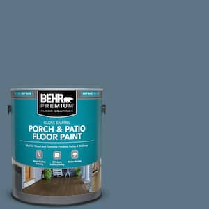 1 gal. #SC-107 Wedgewood Gloss Enamel Interior/Exterior Porch and Patio Floor Paint