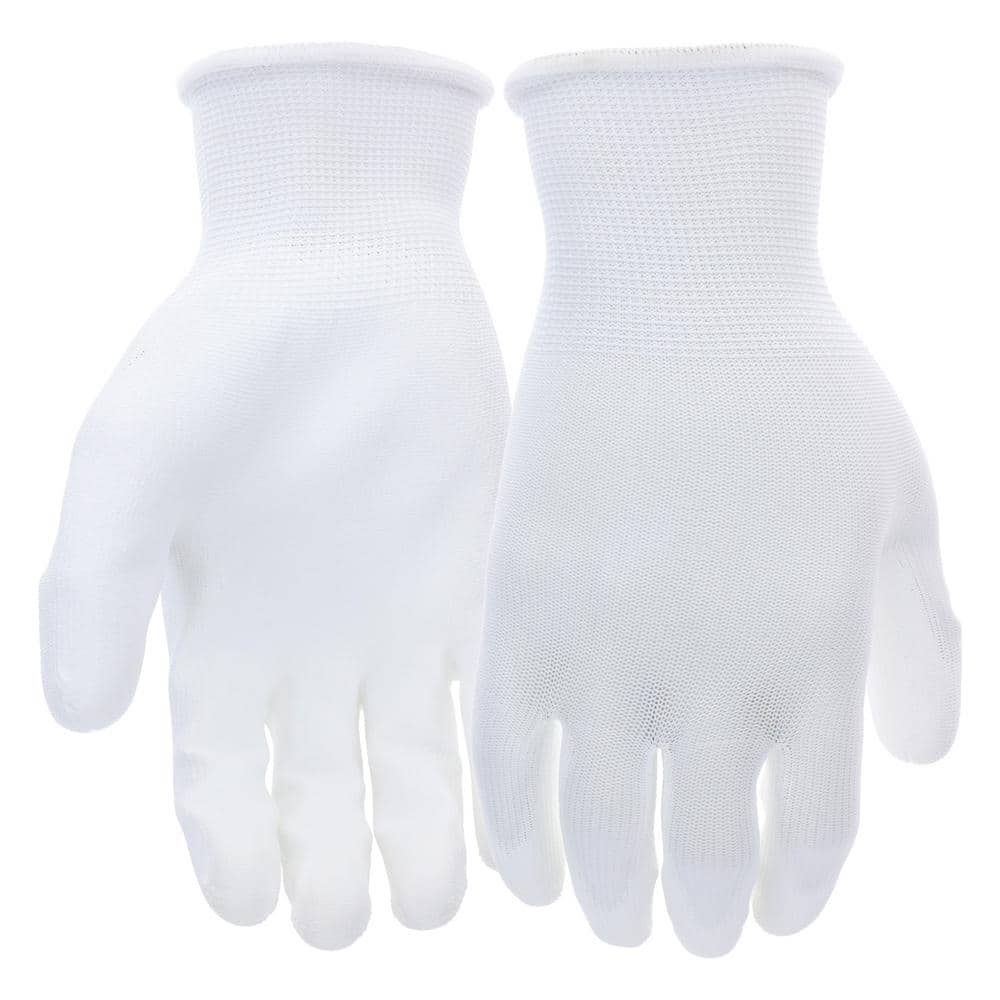 Makita Sm/Med Advanced Fitknit Cut Level 7 Nitrile Coated Dipped Gloves -  White Cap