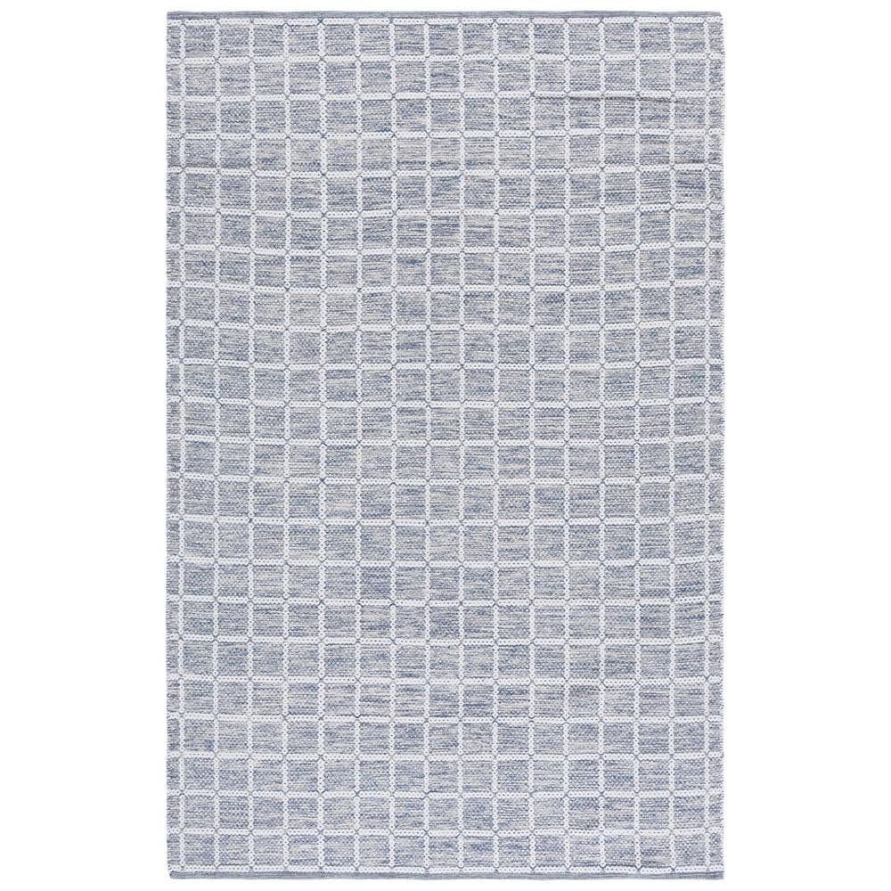 Montauk 6 ft. x 9 ft. Navy/Ivory Tile Lattice Area Rug price history on PriceWatchPro