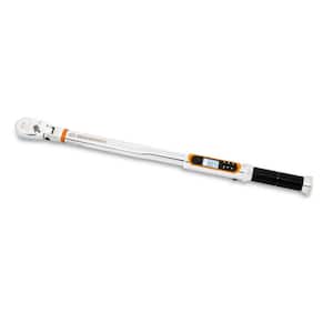 1/2 in. Drive 120XP 50-250 ft./lbs. Flex-Head Electronic Torque Wrench with Angle