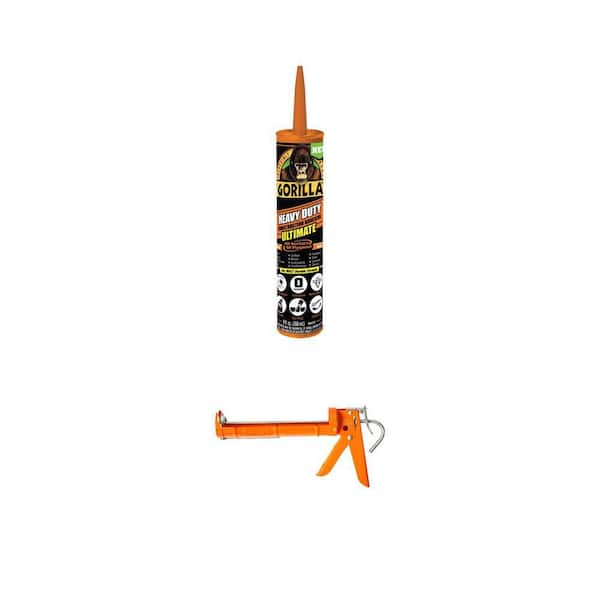 10 oz. Light-Duty Drip Free Caulk Gun and 9 oz. Heavy Duty Ultimate Construction Adhesive Combo (2-Piece)