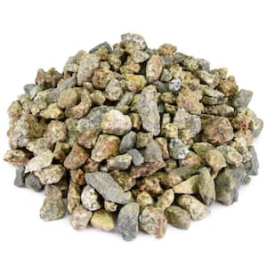 0.25 cu. ft. 3/8 in. Desert Gold Crushed Landscape Rock for Gardening, Landscaping, Driveways and Walkways
