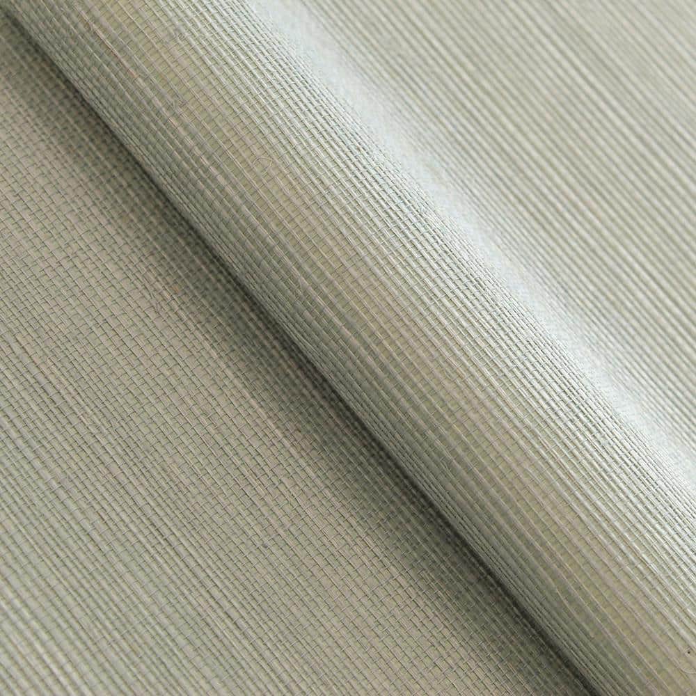 Blue Sage 24' Textured Sisal Grasscloth Wallpaper Roll
