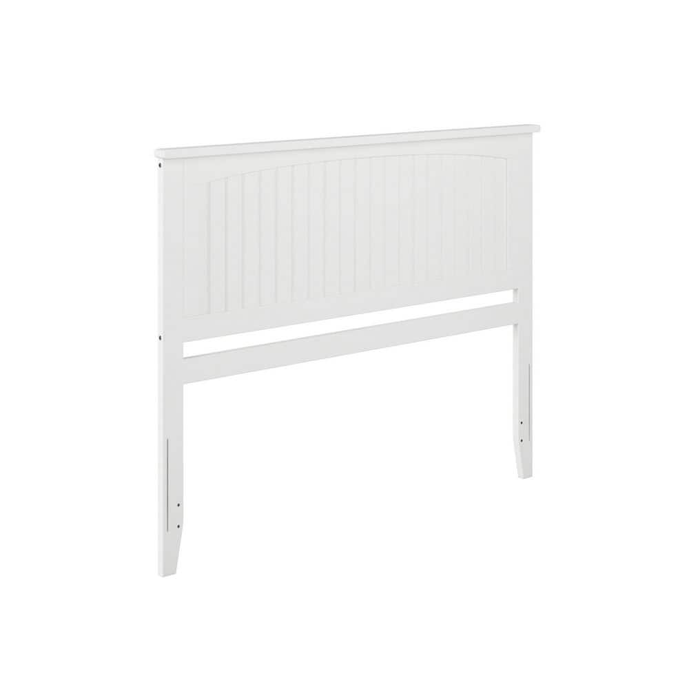 Nantucket White King Solid Wood Universal Headboard with Attachable Turbo Device Charger - thumbnail 4