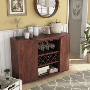 Faith Vintage Walnut Buffet with 2-Cabinet