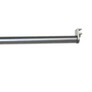 25 in. - 45 in. Steel Single Double-Up Rod in Silver
