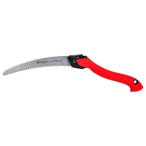 RazorTOOTH 10 in. High Carbon Steel Blade with Ergonomic Non-Slip Handle Folding Pruning Saw