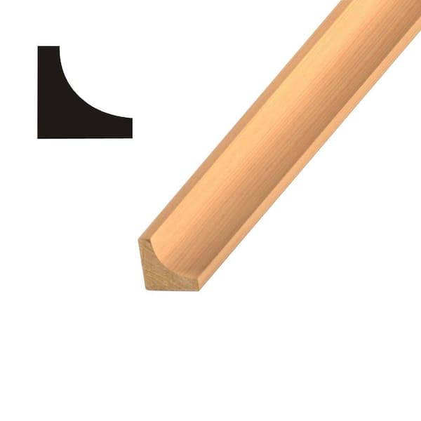 Kelleher 11/16 in. x 11/16 in. Douglas Fir Cove Moulding
