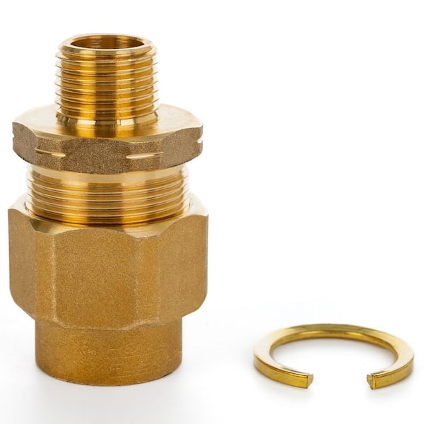 3/4 in. CSST x 1/2 in. NPT Brass Reducing Adapter