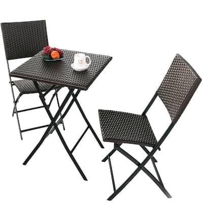 Storage Bistro Sets Patio Dining Furniture The Home Depot
