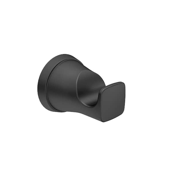 Glenmere J-Hook Robe Hook in Matte Black