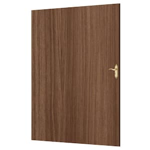 Faux Wood Peel and Stick PVC Door Skin in Finesse Wall Applique  4 ft. x 7 ft.